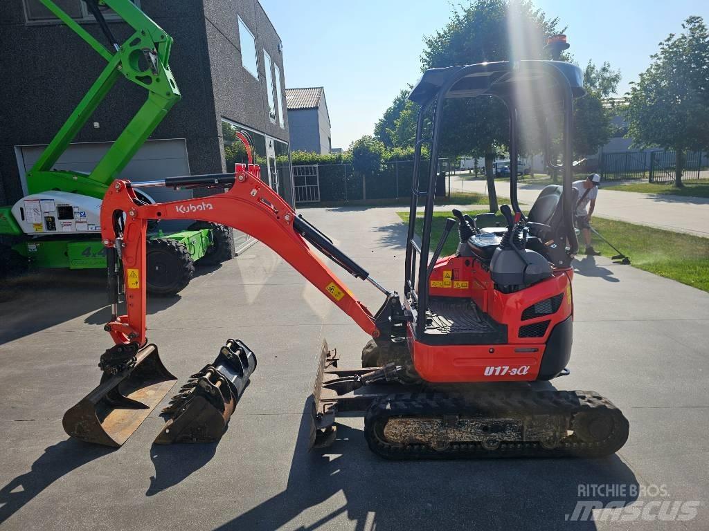 Kubota U 17-3 Mini rýpadla < 7t