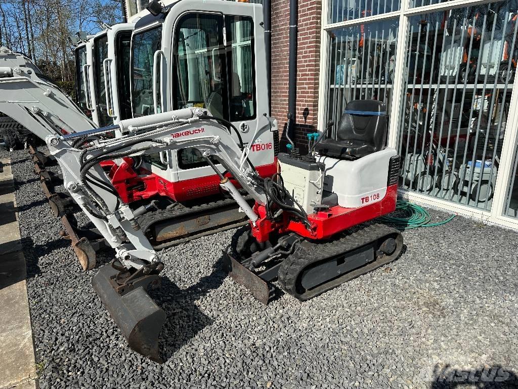 Takeuchi TB 108 Mini rýpadla < 7t
