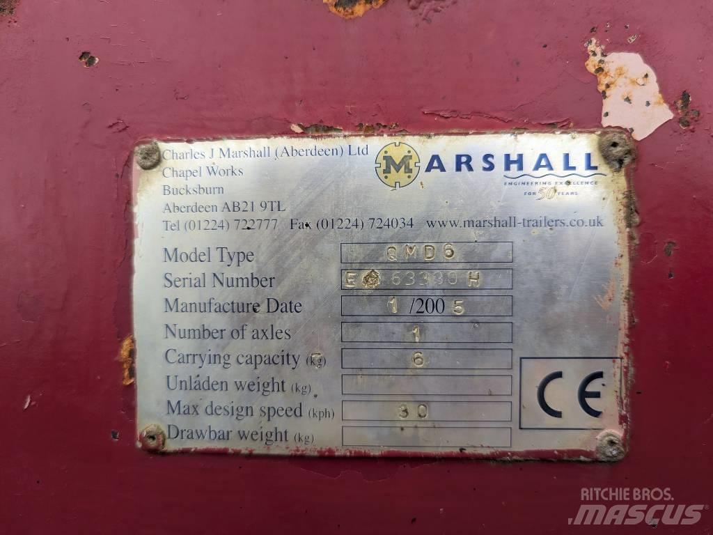 Marshall QMD6 Sklápěcí přívěs