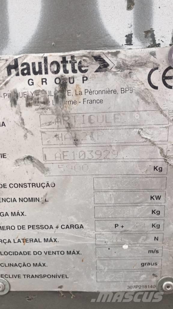 Haulotte HA 12 IP Kloubové plošiny