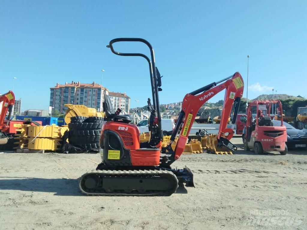 Kubota U 10-3 Mini rýpadla < 7t