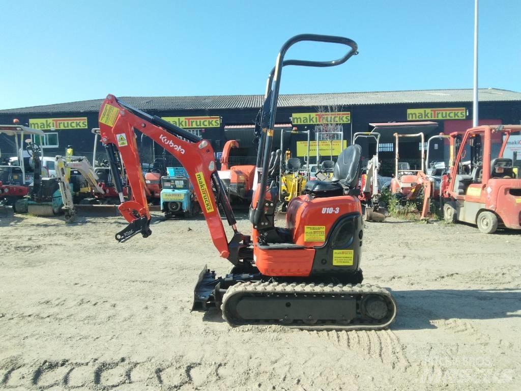 Kubota U 10-3 Mini rýpadla < 7t