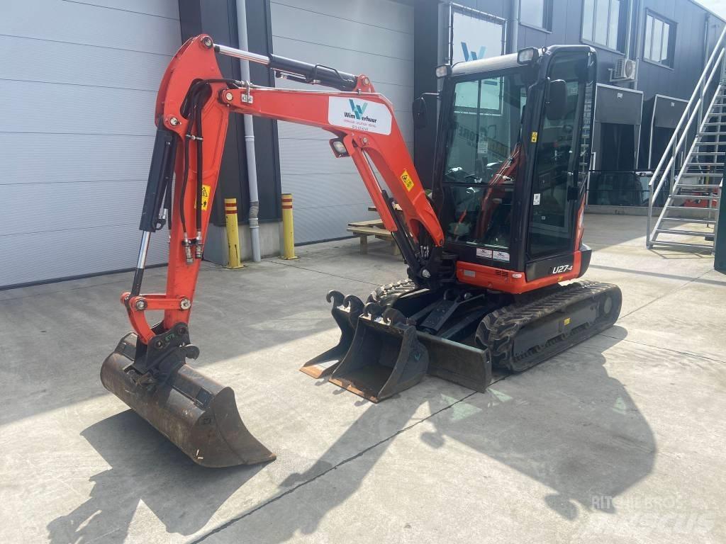 Kubota U 27-4 Mini rýpadla < 7t