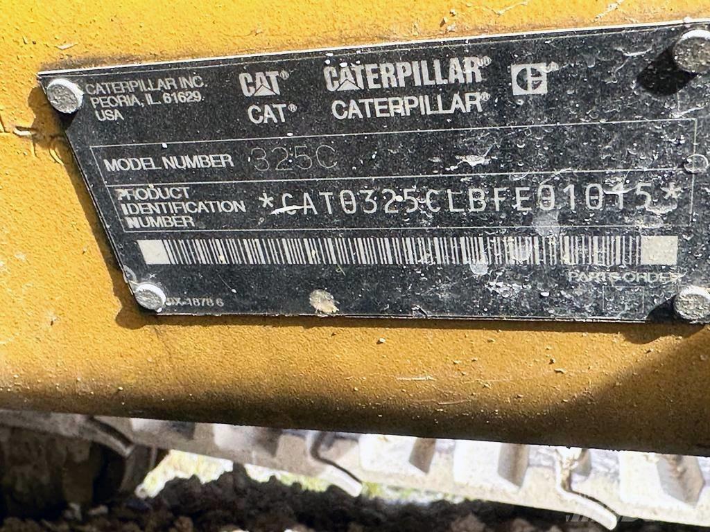 CAT 325 C Pásová rýpadla