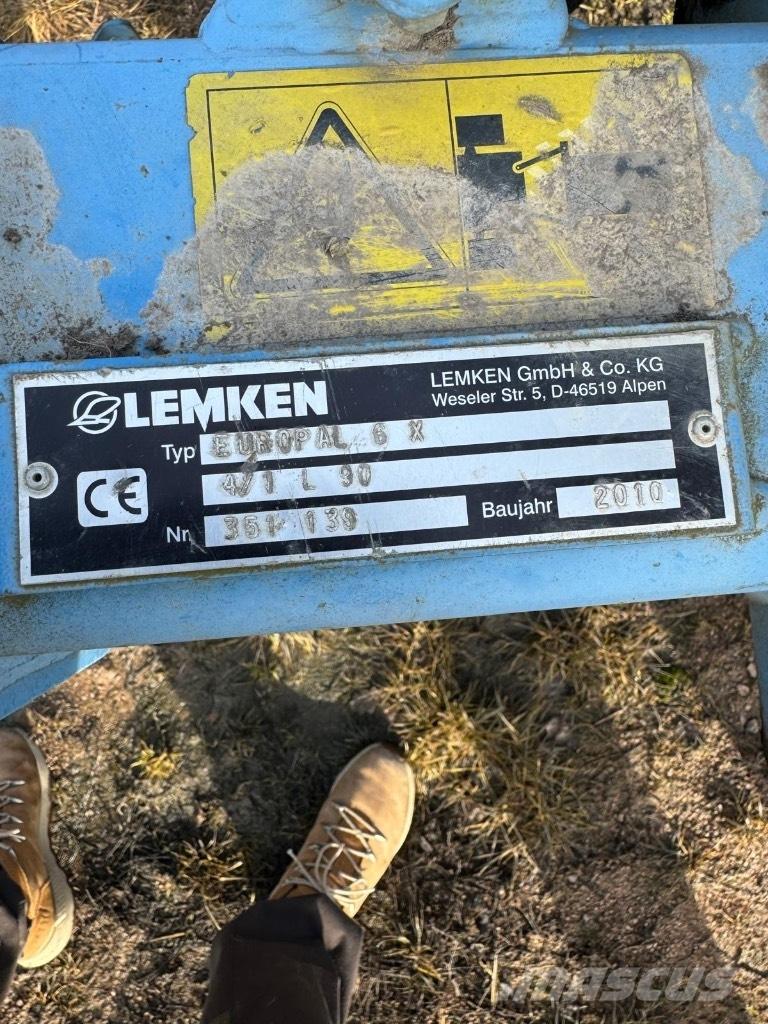 Lemken EurOpal 6 X Oboustranné pluhy