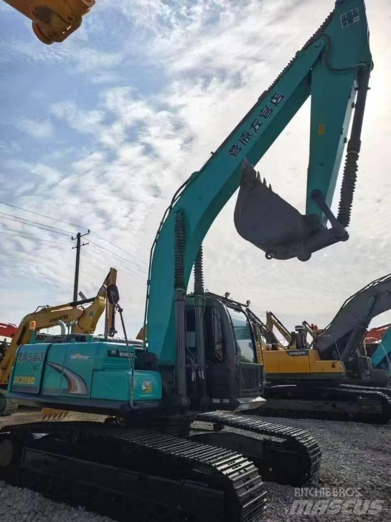 Kobelco SK 200 Pásová rýpadla