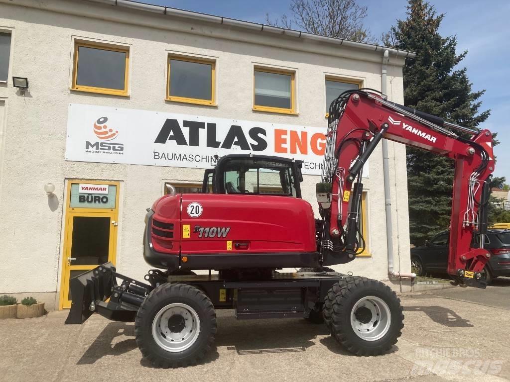 Yanmar B 110 W Kolová rýpadla