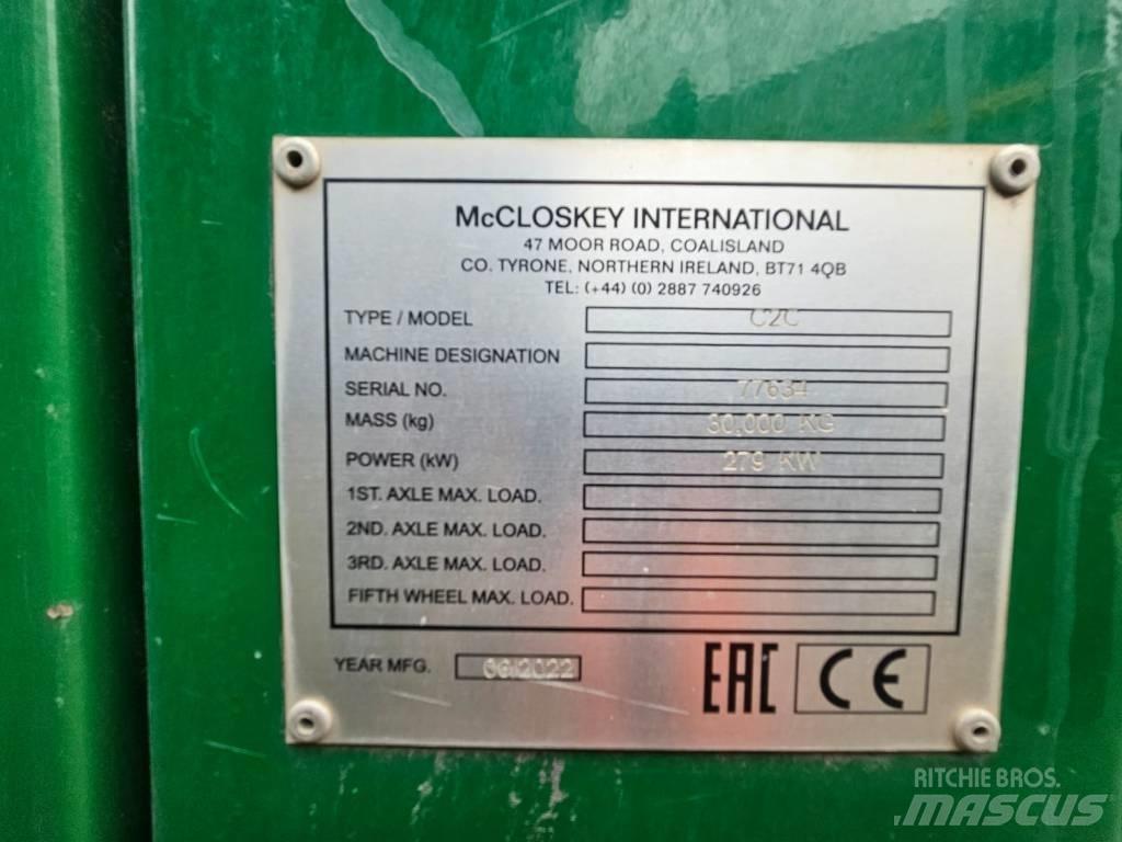 McCloskey C2C Mobilní drtiče