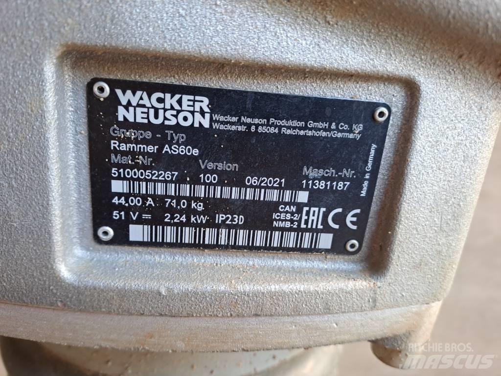 Wacker Neuson AS60e Vibrační pěchy