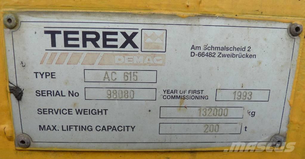 Demag AC 615 Univerzální terénní jeřáby