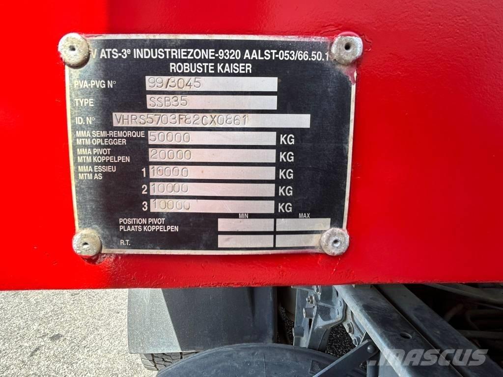 Kaiser SSB35 Podvalníkové návěsy