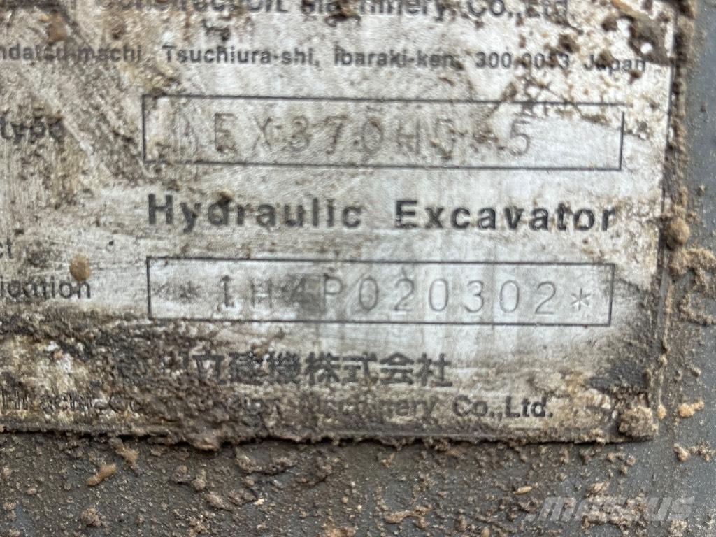 Hitachi Ex370-5 Pásová rýpadla