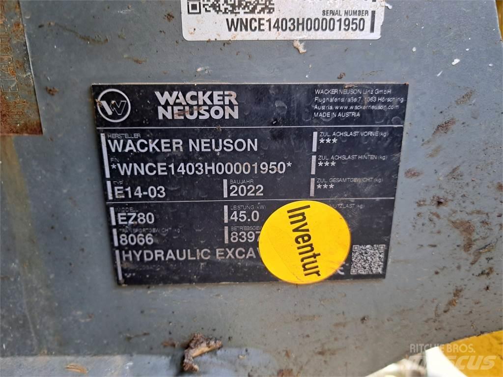 Wacker Neuson EZ80 Pásová rýpadla