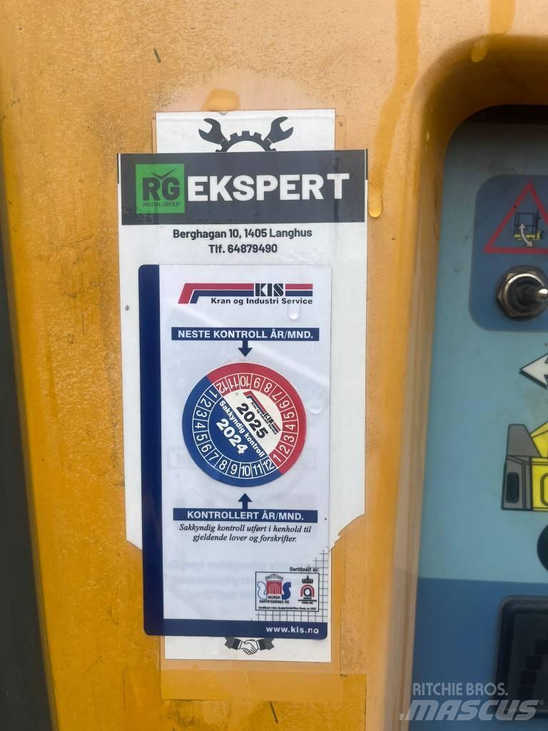 Haulotte HT 23 RTJ Kompaktní samohybné kloubové plošiny