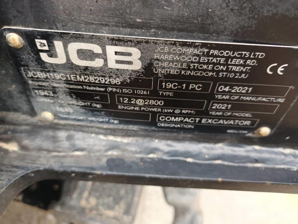 JCB 19 C-1 Mini rýpadla < 7t
