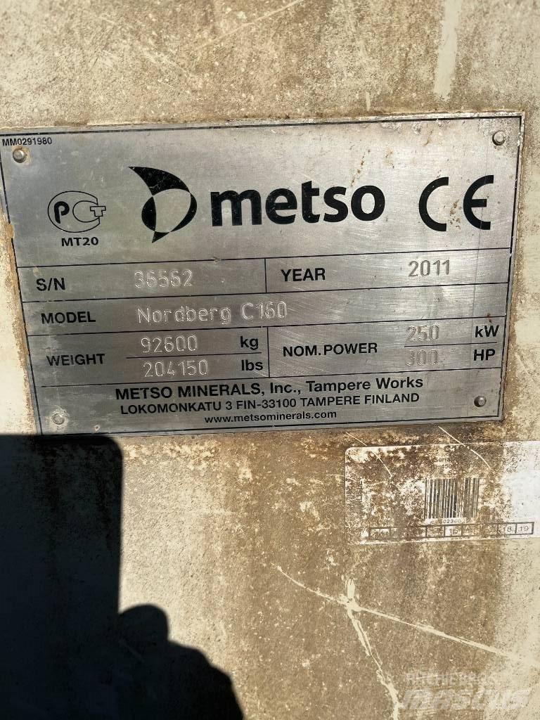 Metso C 160 Drtící zařízení
