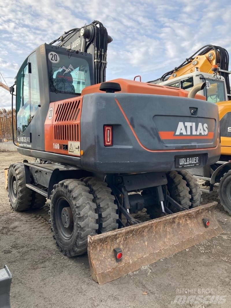 Atlas 160W Kolová rýpadla