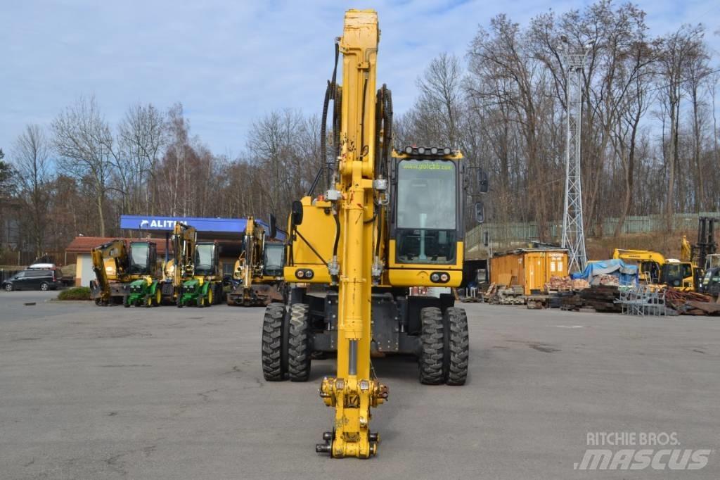 Komatsu PW 180-10 Kolová rýpadla