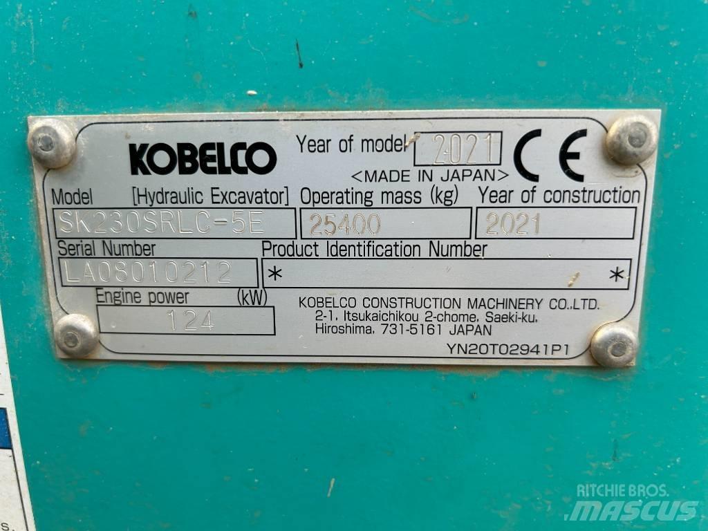 Kobelco SK 230 NLC-5 Pásová rýpadla