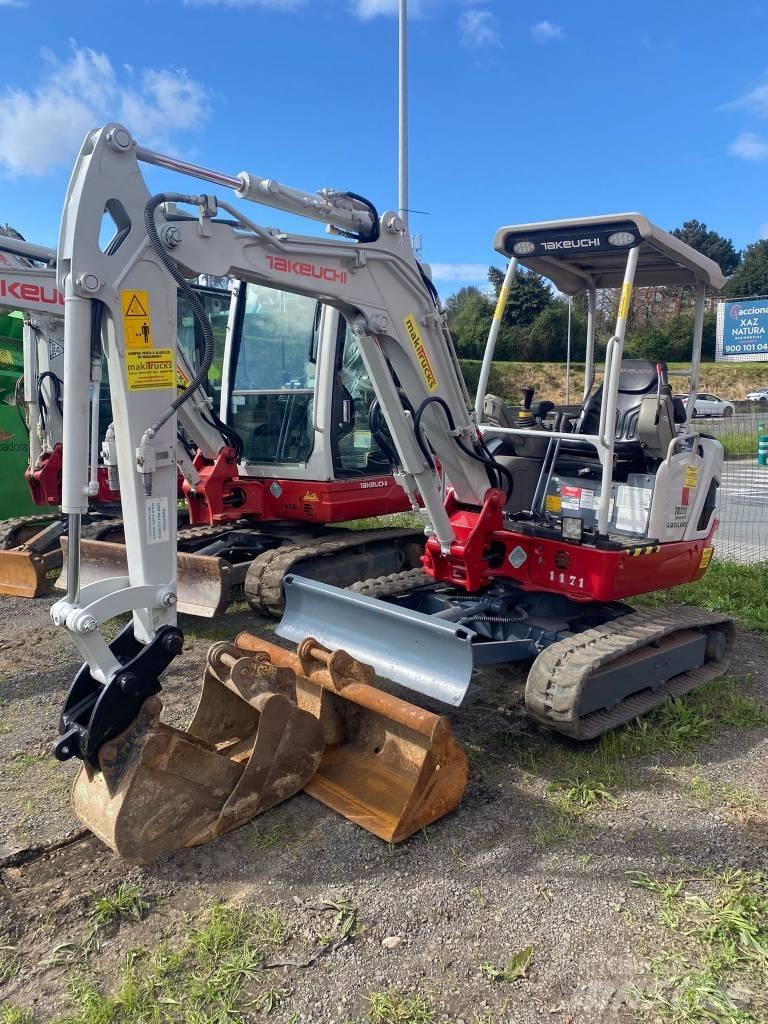 Takeuchi TB225 Mini rýpadla < 7t