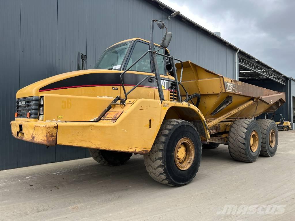 CAT 735 Kloubové dempry