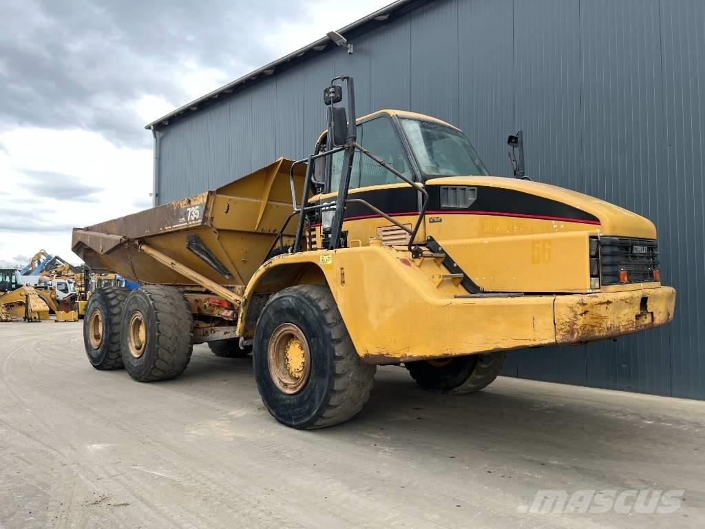 CAT 735 Kloubové dempry