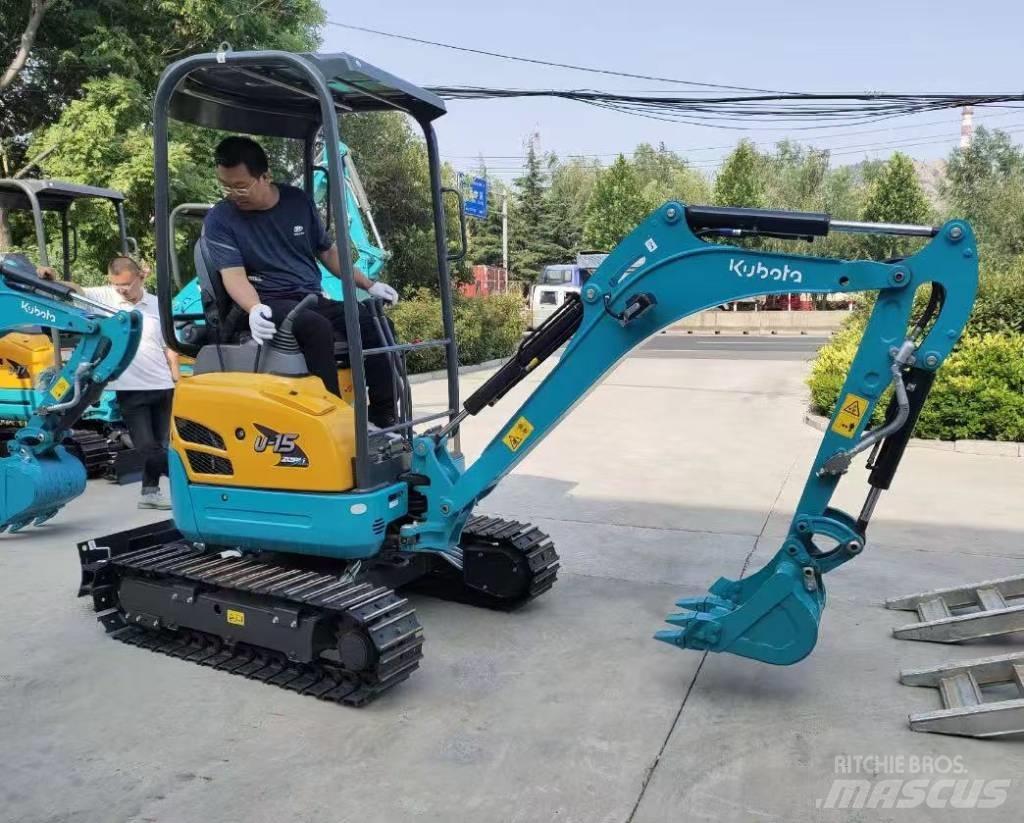 Kubota U 15 Mini rýpadla < 7t