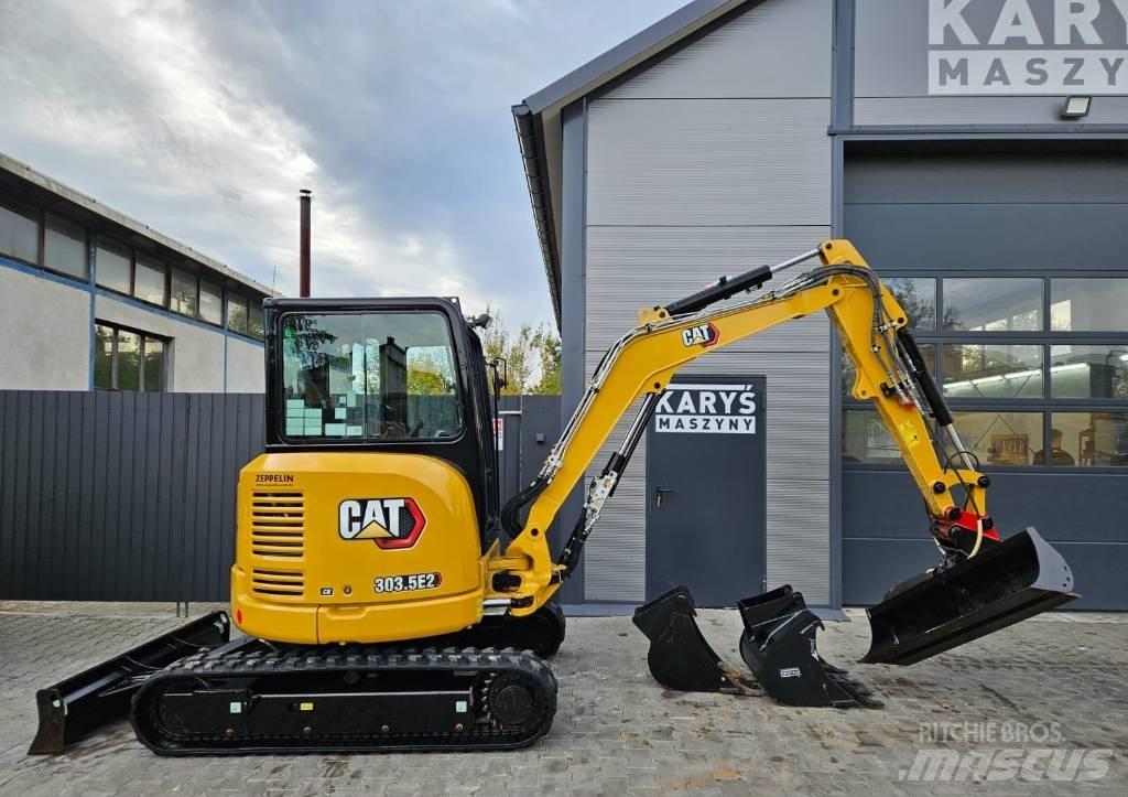 CAT 303.5 E CR Mini rýpadla < 7t