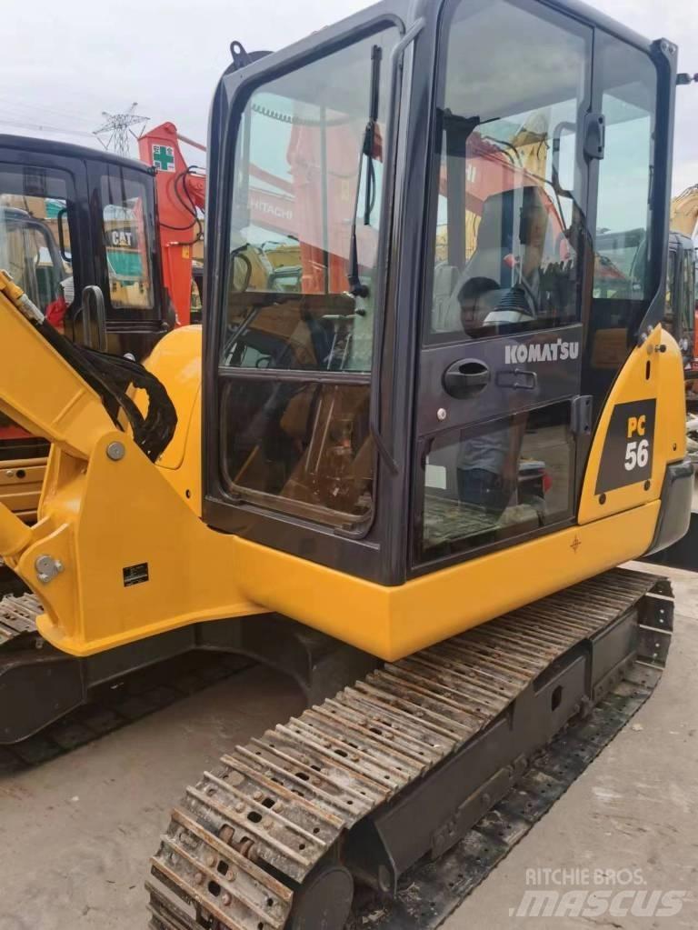 Komatsu PC 56 Pásová rýpadla