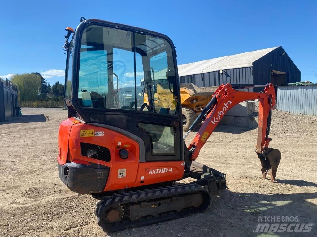 Kubota KX 016-4 Mini rýpadla < 7t