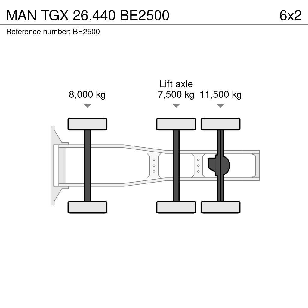 MAN TGX 26.440 Tahače