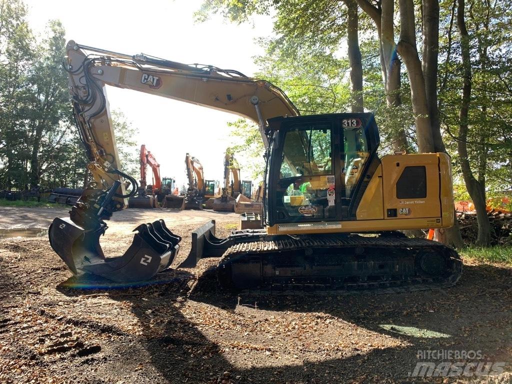 CAT 313 Pásová rýpadla