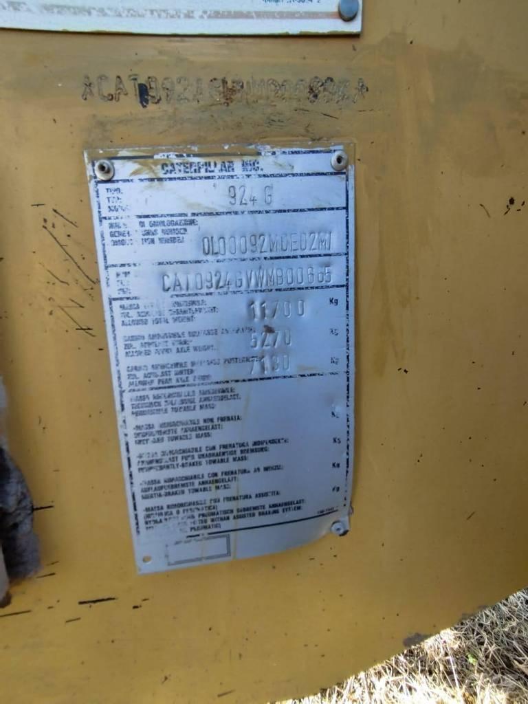 CAT 924 G Kolové nakladače