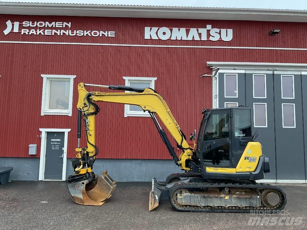 Yanmar SV100-2A Midi rýpadla 7t - 12t
