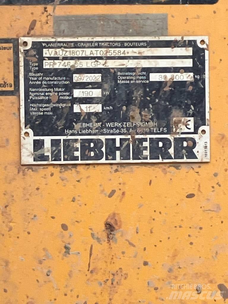 Liebherr PR 746 Pásové dozery
