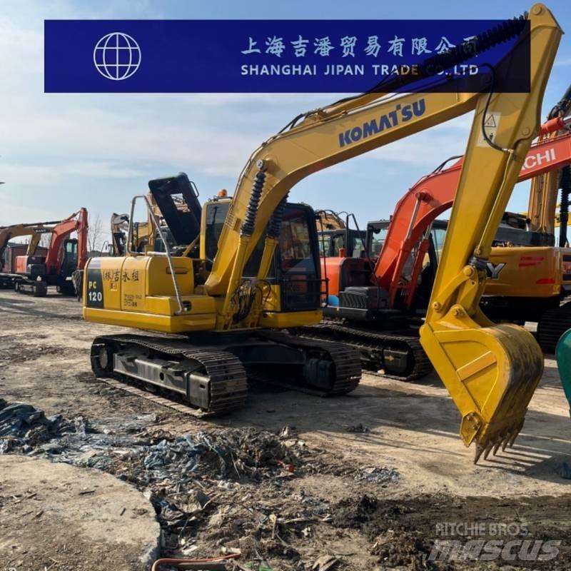 Komatsu PC 120 Pásová rýpadla