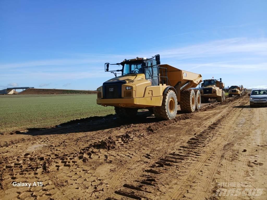 CAT 745 Kloubové dempry