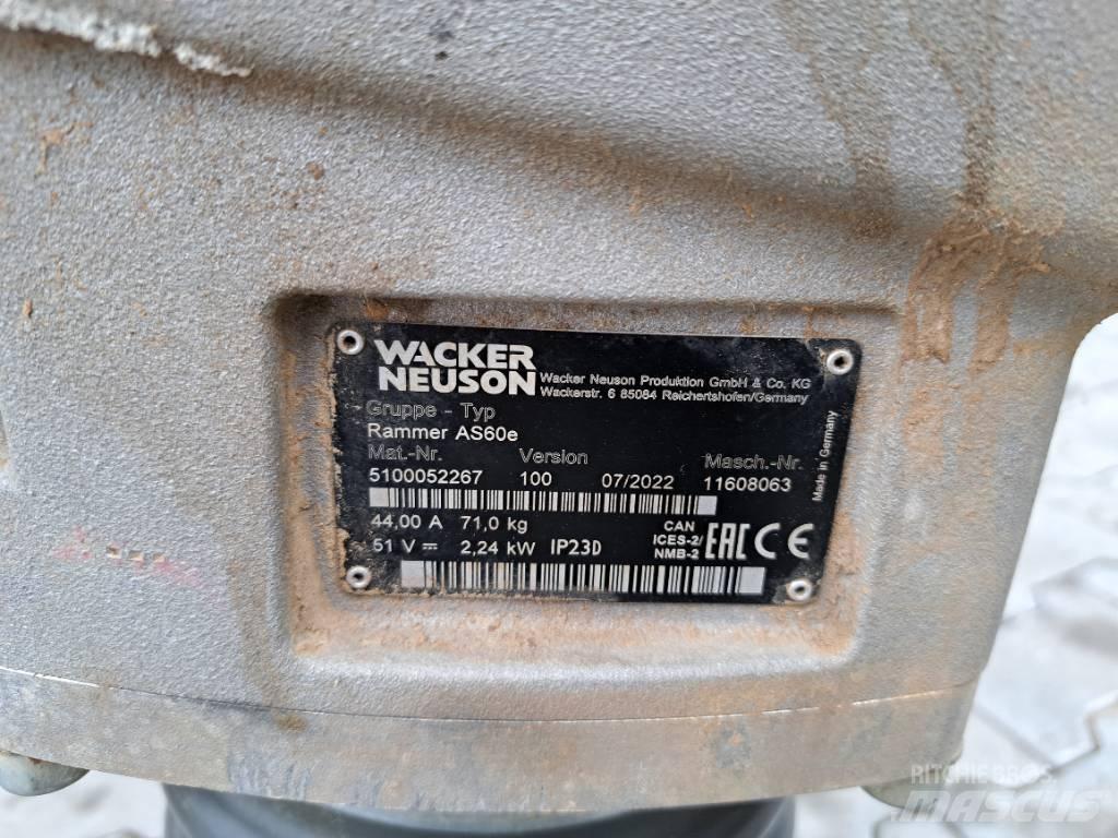 Wacker Neuson AS60e Vibrační pěchy