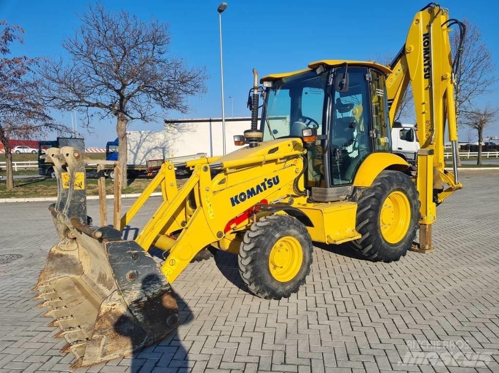 Komatsu WB 97R-5E0 Rýpadlo-nakladače