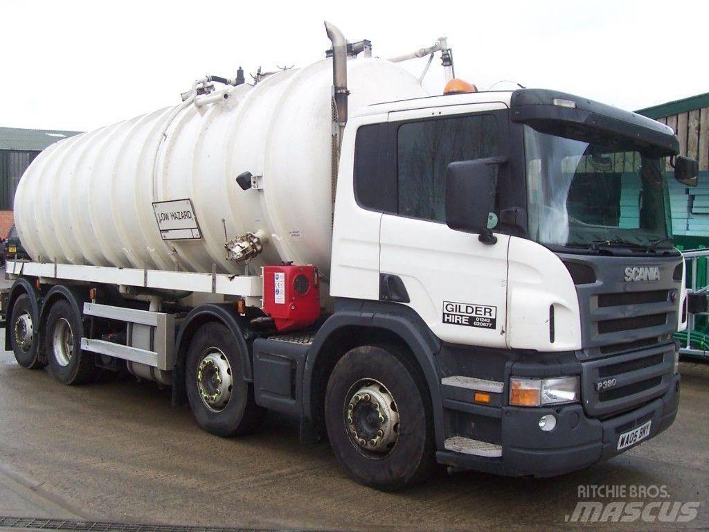 Scania P 380 Kombinované/Čerpací cisterny