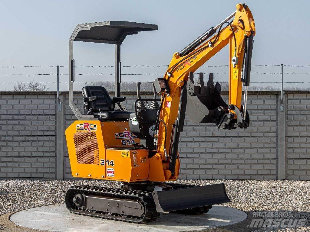 Force 314 Klešťové drapáky