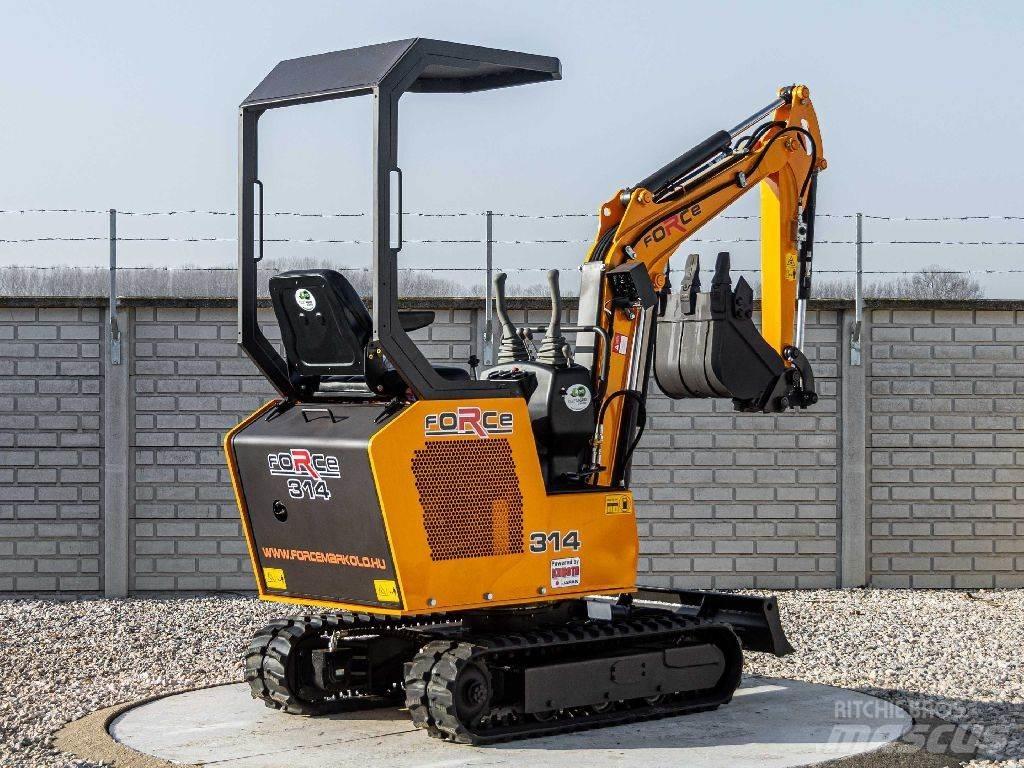 Force 314 Klešťové drapáky