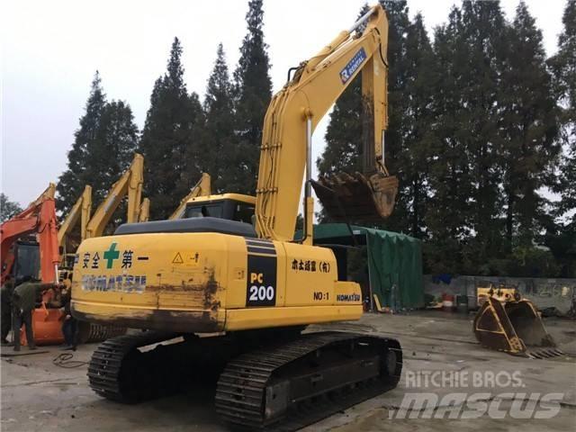 Komatsu pc200-7 Pásová rýpadla