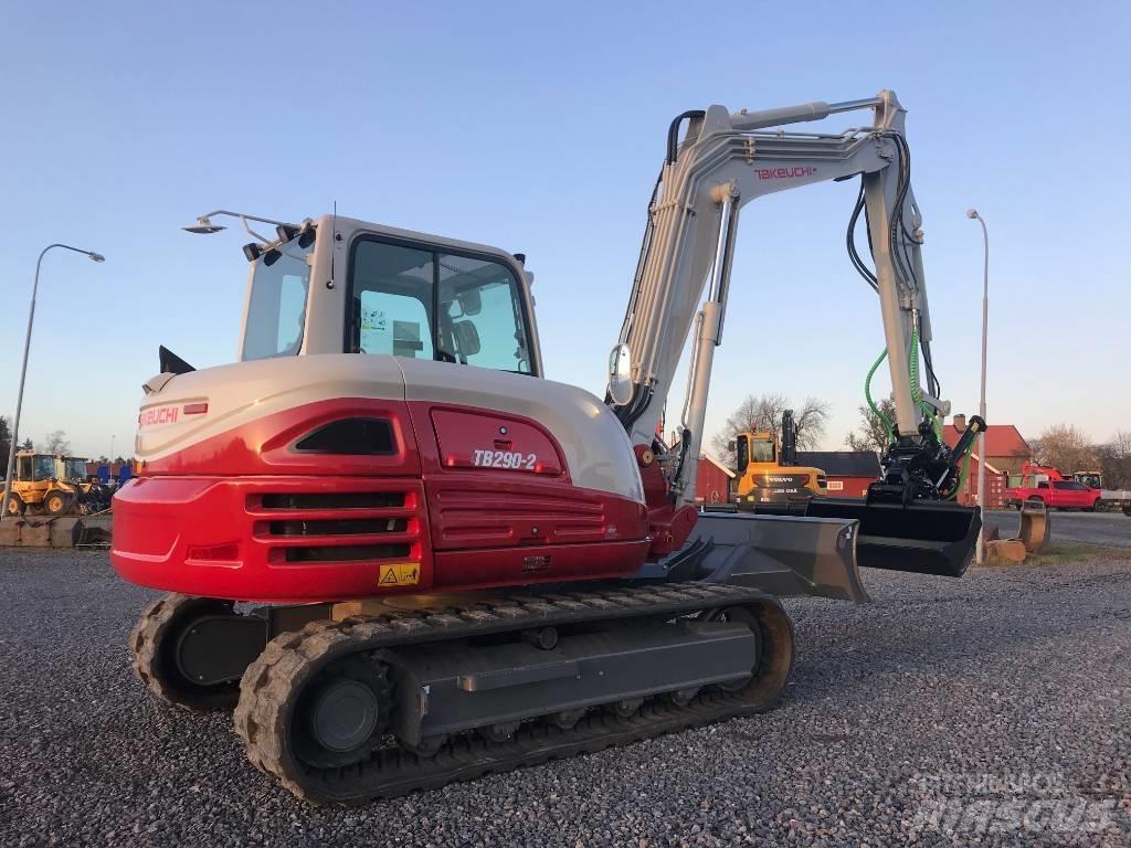 Takeuchi TB290-2 Midi rýpadla 7t - 12t