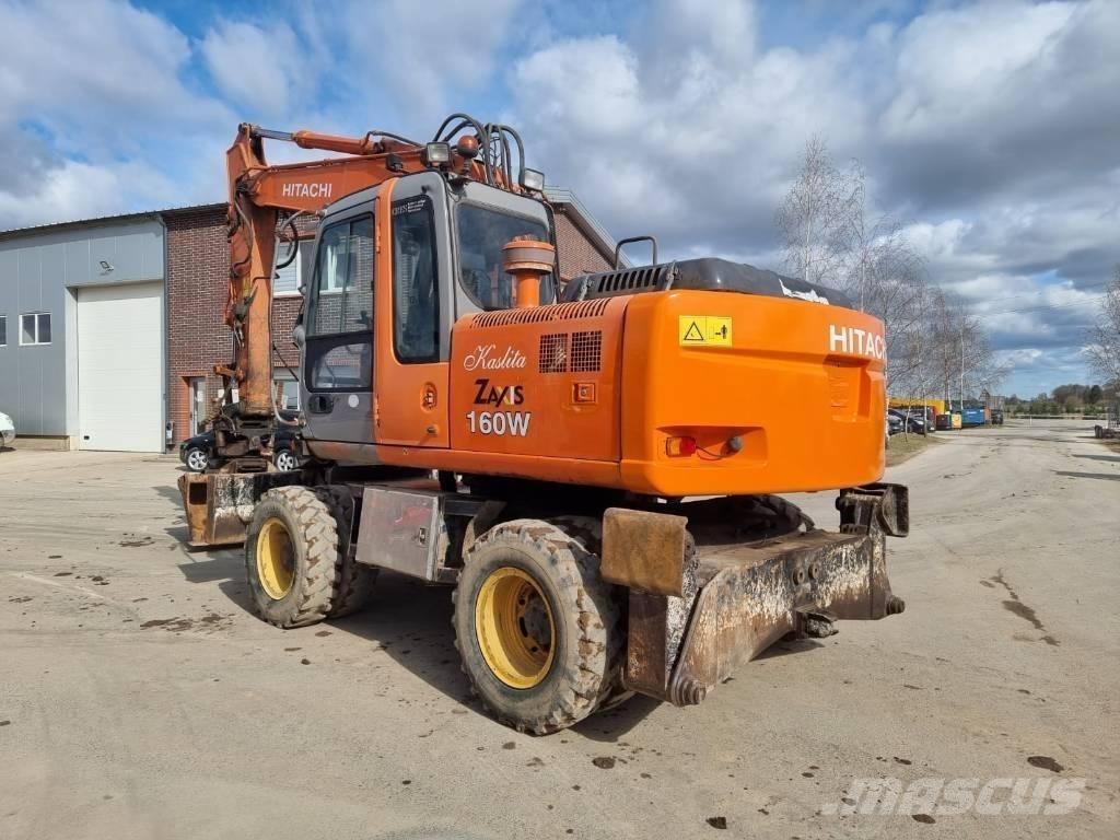 Hitachi ZX 160 W Kolová rýpadla