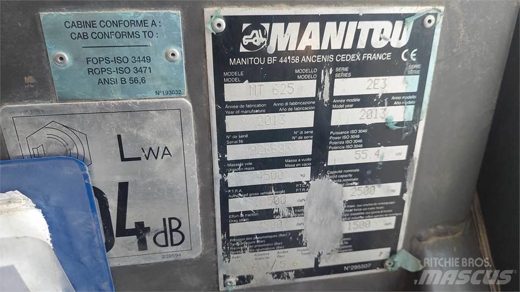 Manitou MT625T Teleskopické manipulátory