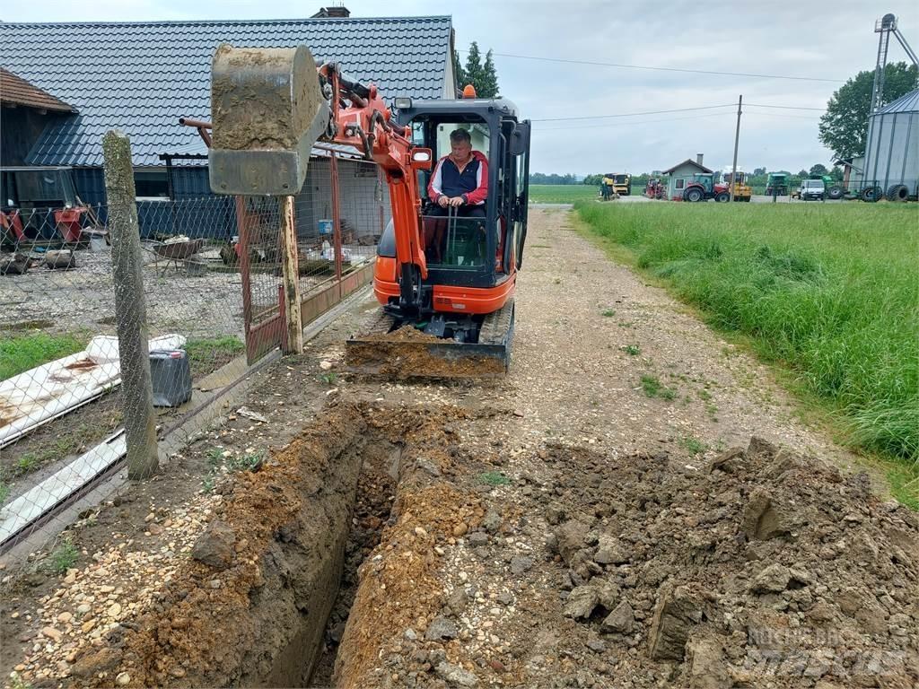 Kubota U20-3A Mini rýpadla < 7t