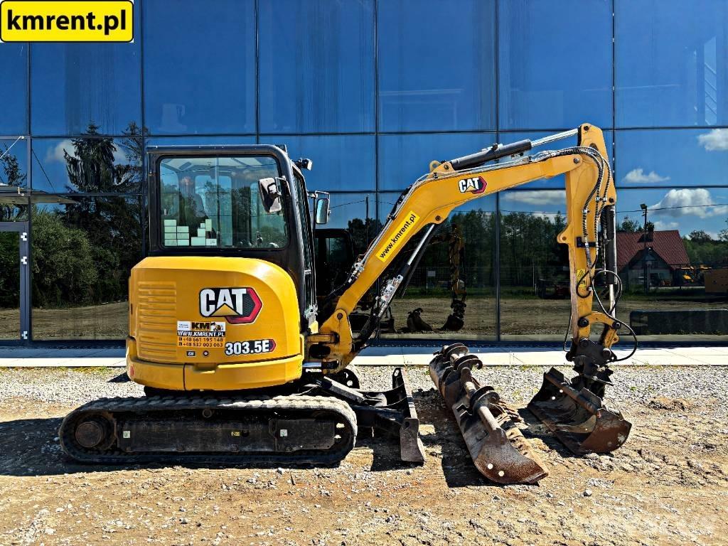 CAT 303.5 E CR Mini rýpadla < 7t