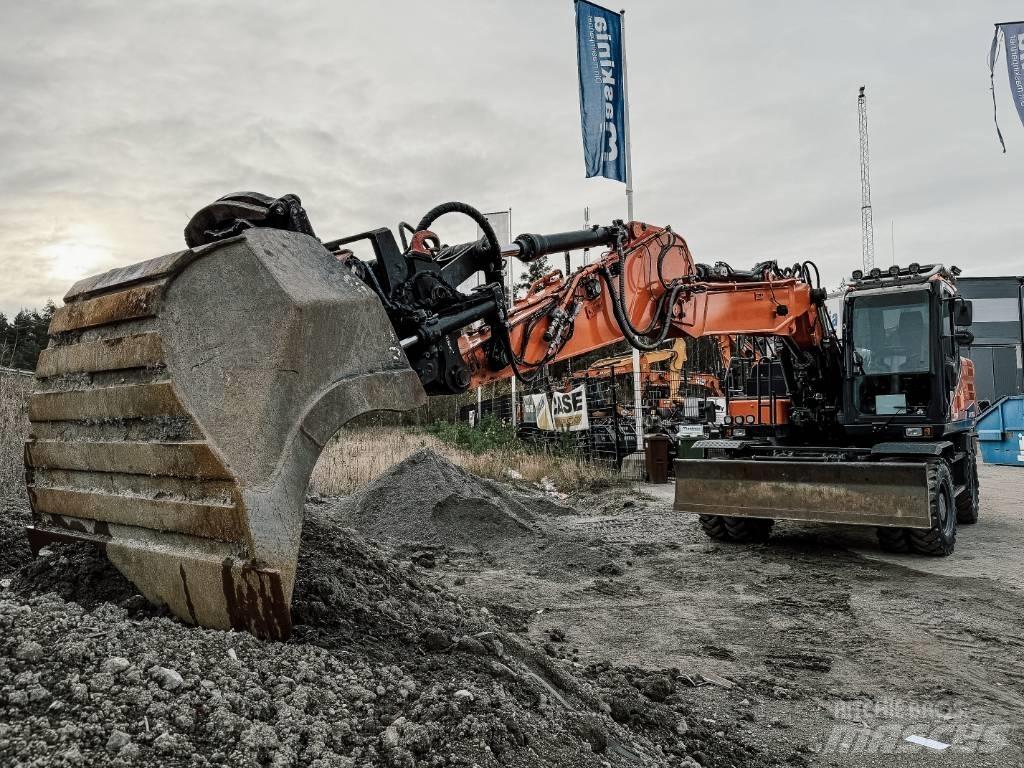Doosan DX170W-5 Kolová rýpadla