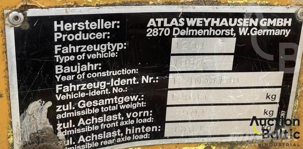 Atlas 1204 Kolová rýpadla